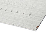 Шерстяной ковёр ручной работы Narma Tornio, натуральный, белый, 140 x 200 см