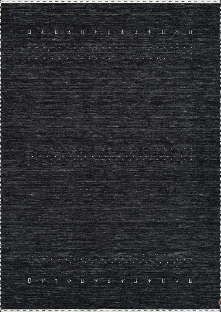 Narma craft & WOOL villavaip Tornio, tumehall, 160 x 230 cm цена и информация | Vaibad | hansapost.ee