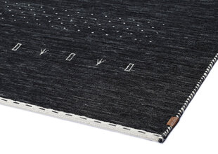Шерстяной ковёр ручной работы Narma Tornio, натуральный, тёмно-серый, 160 x 230 см цена и информация | Ковры | hansapost.ee
