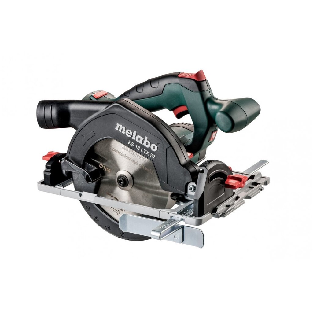 Akuketassaag KS 18 LTX 57 karkass, MetaLoc, Metabo hind ja info | Elektrilised saed, ketassaed ja tarvikud | hansapost.ee