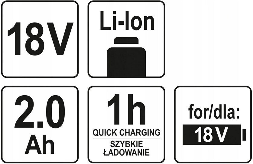 Akuga lineaarsaag Yato YT-82814 18V hind ja info | Elektrilised saed, ketassaed ja tarvikud | hansapost.ee
