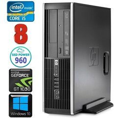 HP 8100 Elite SFF i5-750 8GB 960SSD GT1030 2GB DVD Win10 [uuendatud] hind ja info | Lauaarvutid | hansapost.ee