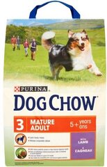 Корм для взрослых собак Purina Dog Chow Mature Adult, 2,5 кг цена и информация | Сухой корм для собак | hansapost.ee