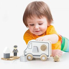 Деревянная машина - сортировщик цена и информация | Игрушки для малышей | hansapost.ee