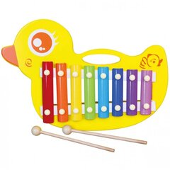 Деревянный ксилофон Уточка цена и информация | Игрушки для малышей | hansapost.ee