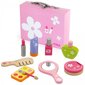 Laste puidust kosmeetikakott koos tarvikutega hind ja info | Arendavad laste mänguasjad | hansapost.ee