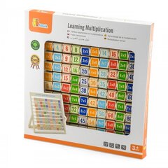 Деревянная таблица умножения Viga Toys цена и информация | Развивающие игрушки для детей | hansapost.ee