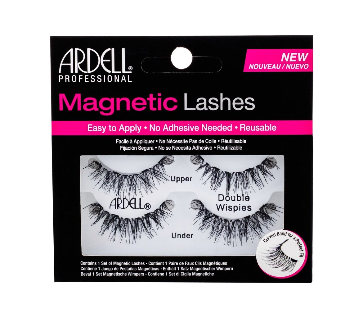 Kunstripsmed Ardell Magnetic Eyelashes Double Wispies цена и информация | Kunstripsmed, ripsmeliim ja ripsmekoolutajad | hansapost.ee