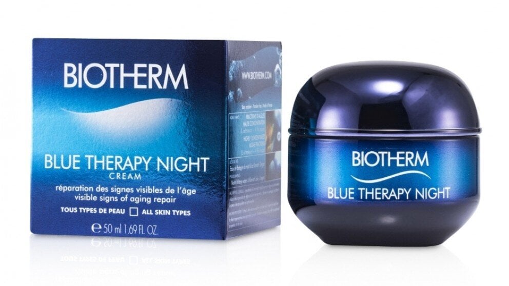 Noorendav öökreem Biotherm Blue Therapy 50 ml hind ja info | Näokreemid | hansapost.ee