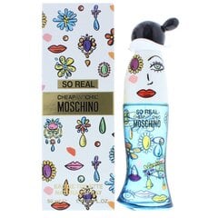 Tualettvesi naistele Moschino Cheap and Chic So Real EDT 50 ml hind ja info | Moschino Parfüümid, lõhnad ja kosmeetika | hansapost.ee