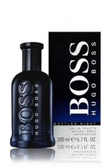 Tualettvesi Hugo Boss Boss Bottled Night EDT meestele 200 ml hind ja info | Parfüümid meestele | hansapost.ee