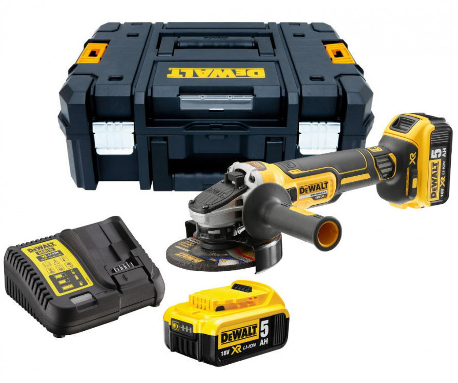 Akunurklihvija Dewalt 18V (DCG405P2) цена и информация | Lihvmasinad | hansapost.ee