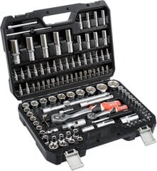 Tööriistakomplekt CrV 1/2 Yato YT-38791, 108 tk. hind ja info | Käsitööriistad | hansapost.ee