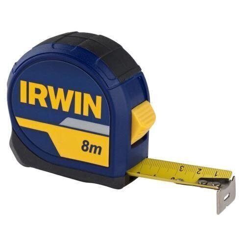 Mõõdulint Irwin 8 m x 25 mm цена и информация | Käsitööriistad | hansapost.ee