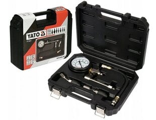 Комплект манометров с наконечниками Yato, YT-73011 цена и информация | Механические инструменты | hansapost.ee