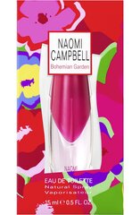 Naomi Campbell Bohemian Garden EDT naistele 15 ml цена и информация | Женские духи | hansapost.ee