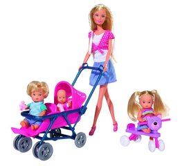 Кукла-мама с малышами Simba Steffi Love цена и информация | Игрушки для девочек | hansapost.ee