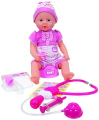 Интерактивная кукла с аксессуарами доктора Simba New Born Baby, 38 см цена и информация | Игрушки для девочек | hansapost.ee