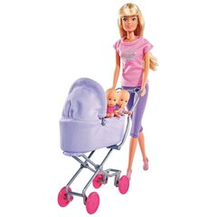Кукла Штеффи с близнецами Simba Steffi Love цена и информация | Игрушки для девочек | hansapost.ee