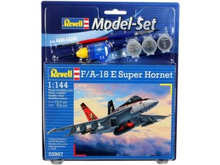 Revell - F/A-18E Super Hornet Gift set, 1/144, 63997 цена и информация | Конструкторы и кубики | hansapost.ee