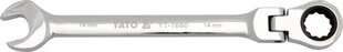 Комбинированный ключ с гибкой трещоткой Yato 13 мм (YT-1679) цена и информация | Механические инструменты | hansapost.ee