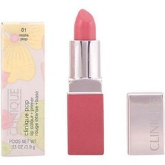 Помада Clinique Pop Lip Color, 01-nude pop, 3.9 г цена и информация | Помады, бальзамы, блеск для губ | hansapost.ee