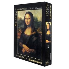 Pusle Clementoni Multi-Colour Leonardo Da Vinci Mona Lisa, 1000-osaline hind ja info | Pusled lastele ja täiskasvanutele | hansapost.ee