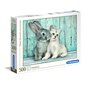 Pusle Clementoni High Quality Cat & Bunny 500 osa hind ja info | Pusled lastele ja täiskasvanutele | hansapost.ee