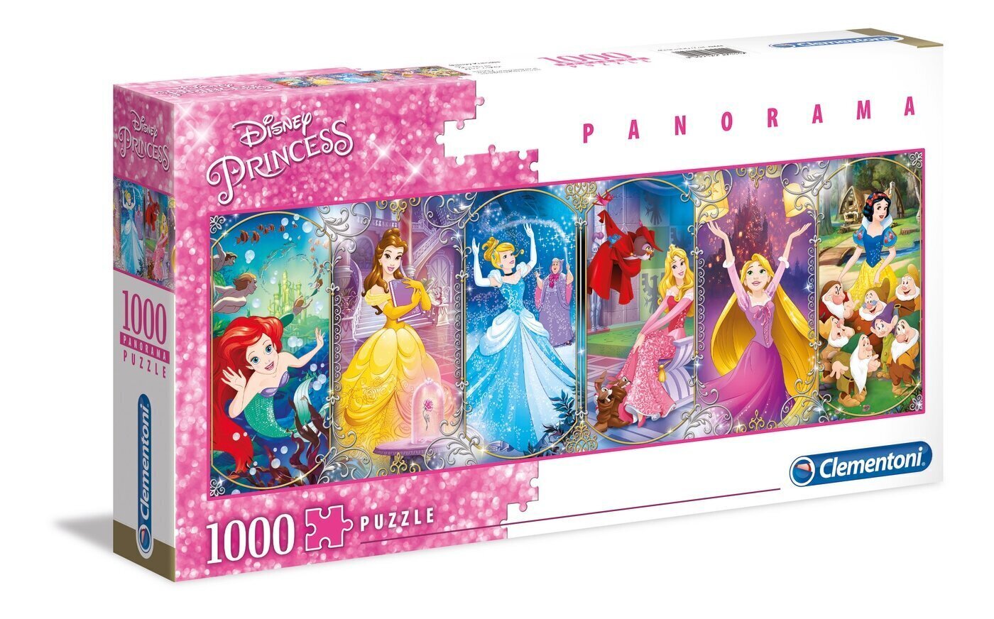 Головоломка Clementoni Panorama Диснеевские Принцессы (Disney Princess),  39444, 1000 д. цена | hansapost.ee