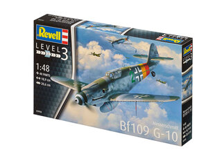 Клеевая модель Revell Messerschmitt Bf109 G-10 1:48, 40 д. цена и информация | Revell Товары для детей и младенцев | hansapost.ee