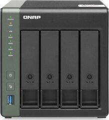 Väline kõvaketas Qnap TS-431X3-4G hind ja info | QNAP Mälupulgad ja kõvakettad | hansapost.ee