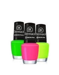 Dermacol Neoon küünelakk 5 ml цена и информация | Лаки для ногтей, укрепители для ногтей | hansapost.ee