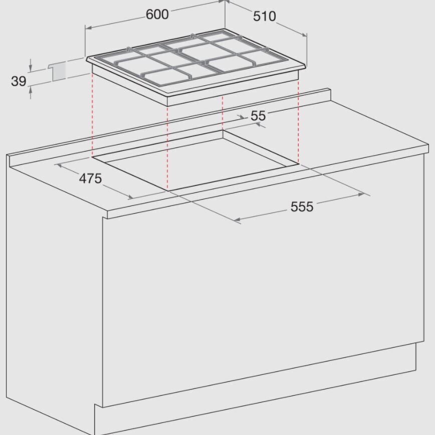 Pliidiplaat Whirlpool GMT6422OW hind ja info | Pliidiplaadid | hansapost.ee