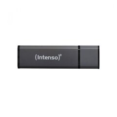 USB карта памяти Intenso 4GB Alu USB 2.0 Anthracite цена и информация | USB накопители данных | hansapost.ee
