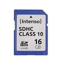 Карта памяти Intenso, SDHC, 16Гб, C10/3411470 цена и информация | Карты памяти для телефонов | hansapost.ee