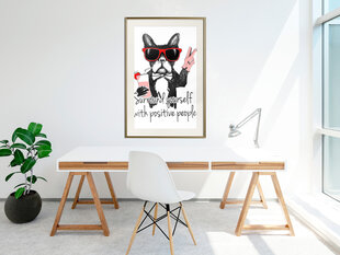 Poster - Positive Bulldog hind ja info | Seinapildid | hansapost.ee
