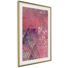 Плакат Pink Patchwork цена и информация | Картины, живопись | hansapost.ee