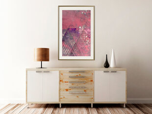 Плакат Pink Patchwork цена и информация | Картины, живопись | hansapost.ee