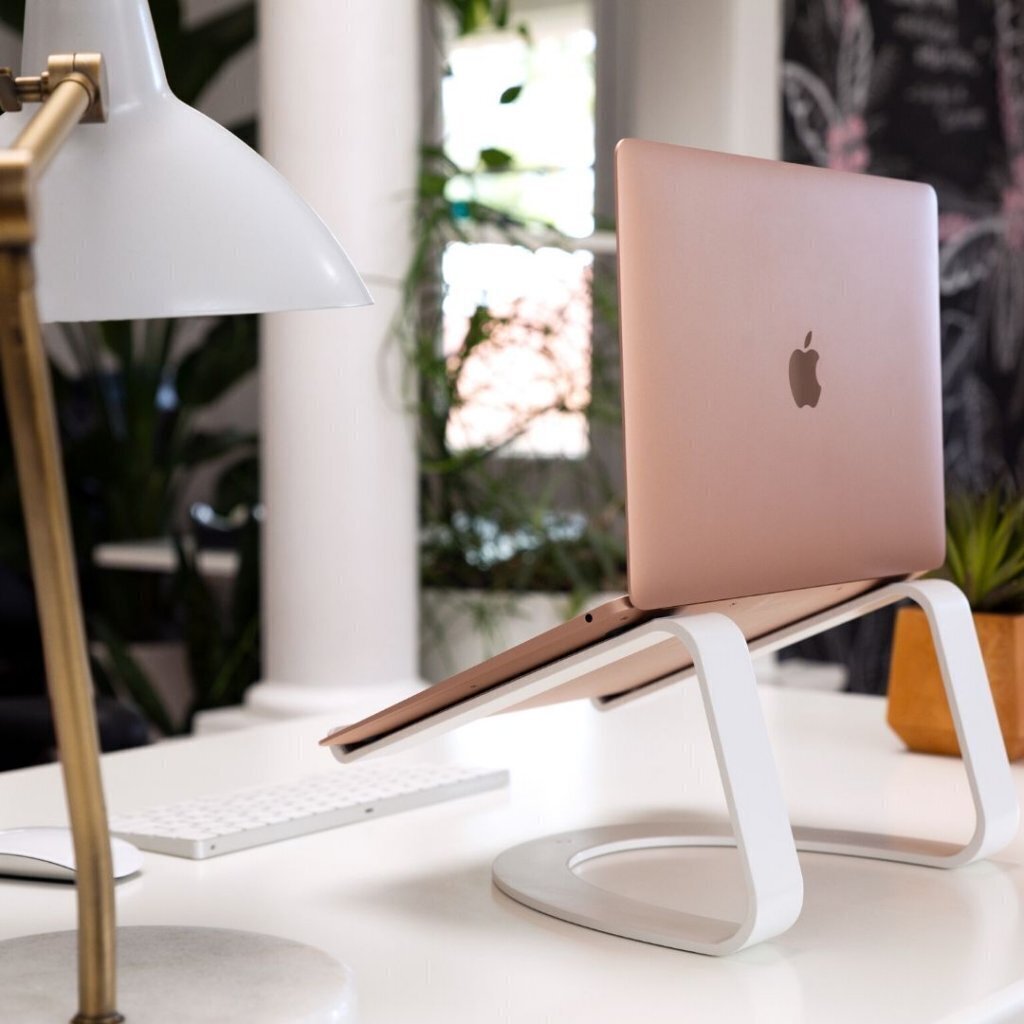 Twelve South Curve SE, sobib MacBookile – valge lauaalus sülearvutitele hind ja info | Sülearvuti tarvikud | hansapost.ee