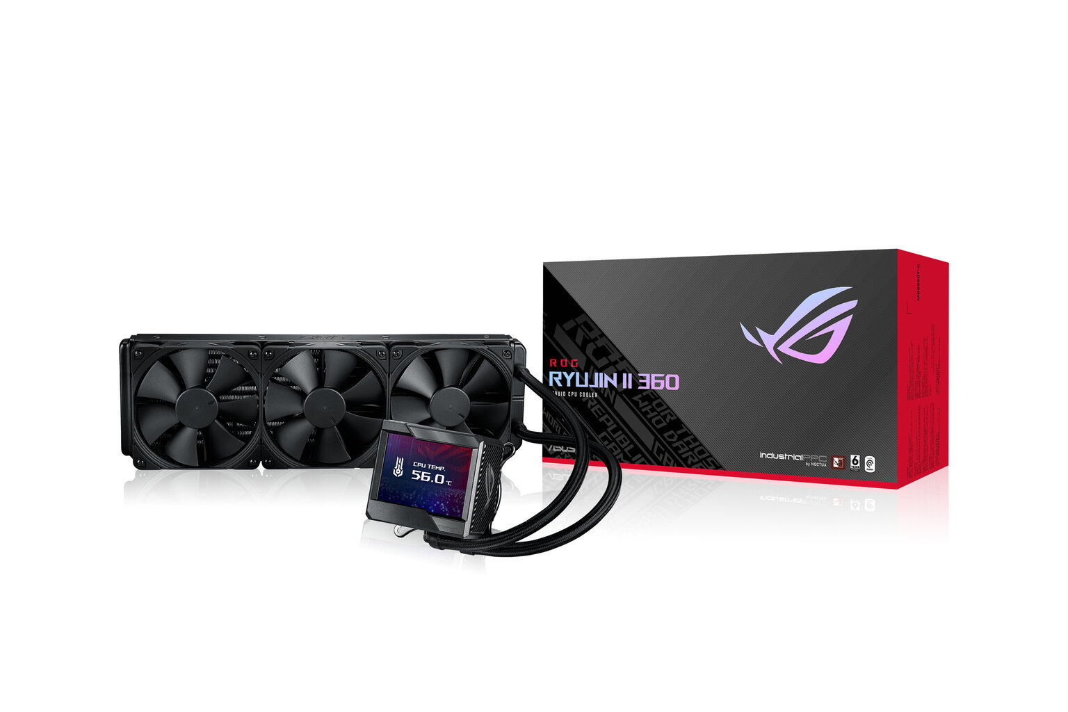 Vedelikjahutus arvutile ASUS ROG RYUJIN II 360 : 90RC00B0-M0UAY0 hind ja info | Arvuti ventilaatorid | hansapost.ee