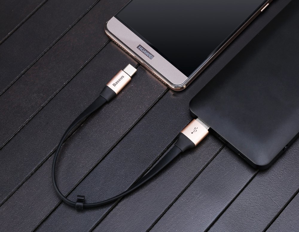 Baseus USB A , USB C, 23 cm hind ja info | Mobiiltelefonide kaablid | hansapost.ee