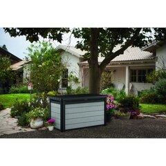 Садовый ящик Keter Denali Duotech, 380 л, серый цена и информация | Корзины и ящики для хранения | hansapost.ee