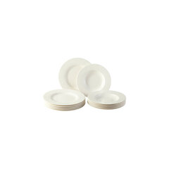 Villeroy & Boch lauanõude komplekt Basic White, 12-osaline price and information | Tableware and tableware sets | hansapost.ee