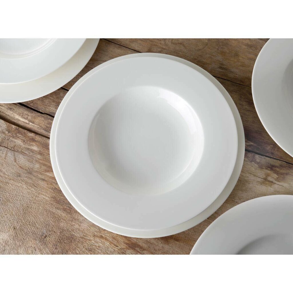 Villeroy & Boch lauanõude komplekt Basic White, 12-osaline цена и информация | Lauanõud ja nõude komplektid | hansapost.ee