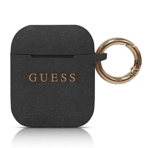 Guess GUACCSILGLBK Airpods case hind ja info | Kõrvaklappide tarvikud | hansapost.ee