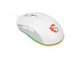 MOUSE USB OPTICAL GAMING/CLUTCH GM11 WHITE MSI hind ja info | Arvutihiired | hansapost.ee