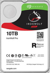 Seagate IronWolf Pro ST10000NE000, 10 ТБ — SATA 6 Гбит/с цена и информация | Внутренние жёсткие диски (HDD, SSD, Hybrid) | hansapost.ee