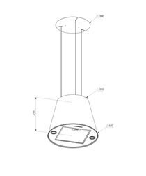 Allenzi CONE WHITE цена и информация | Õhupuhastid | hansapost.ee