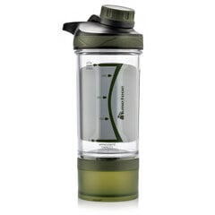 Бутылка-шейкер Meteor 500 мл, зеленая цена и информация | Фляги для воды | hansapost.ee