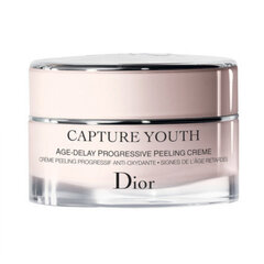Крем для лица Dior Capture Youth Age-Delay Peeling Creme 50 мл цена и информация | Кремы для лица | hansapost.ee